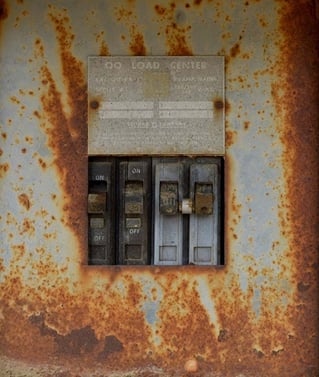 An old circuit breaker