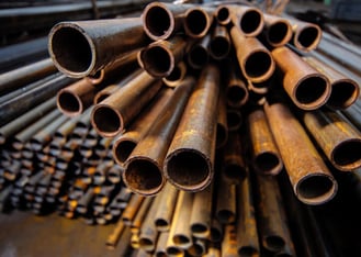 Cast-iron pipes