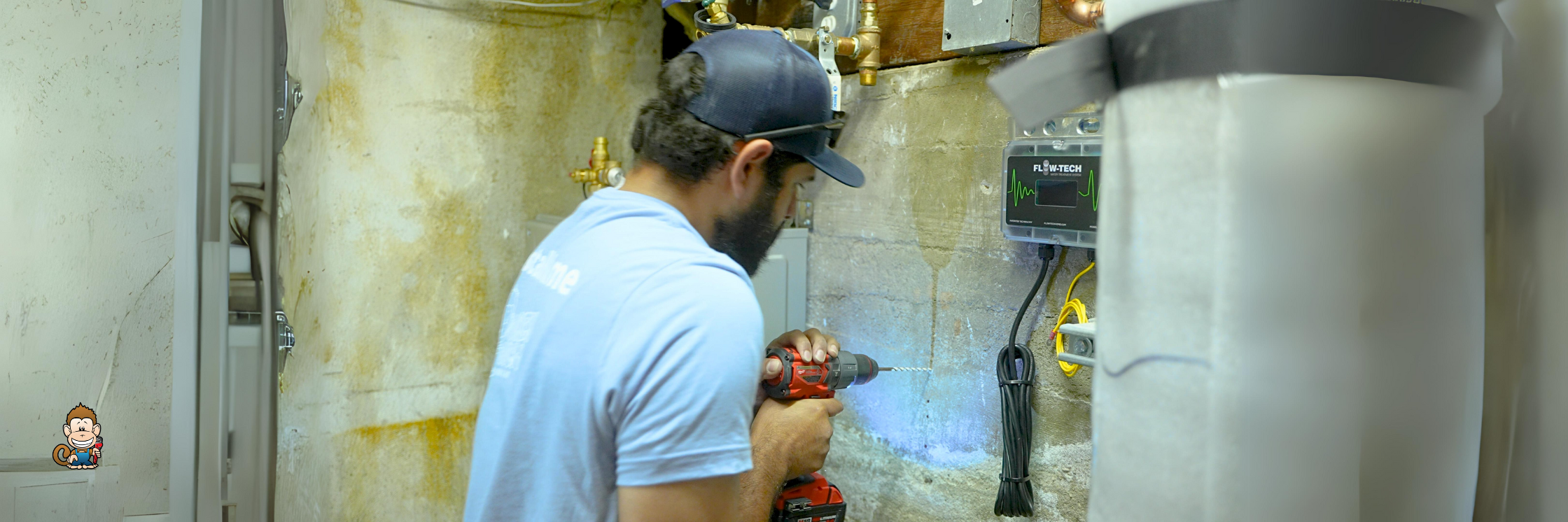 Basic Tankless Water Heater Installation with Monkey Wrench (video)