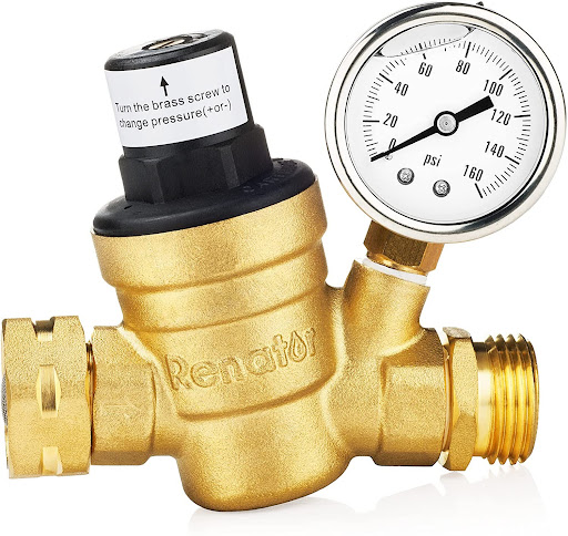 a pressure regulator 
